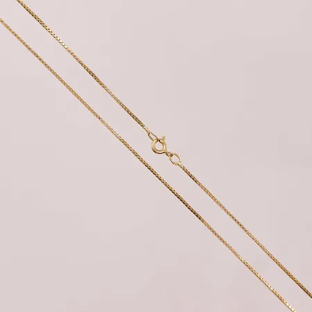 Kedja Venezia, 42cm, bredd:1mm, 18K 3,5g.