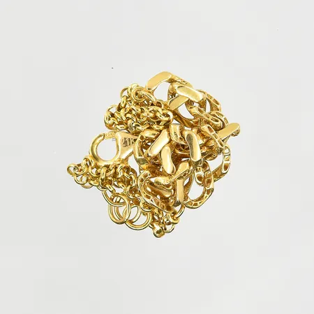 Diverse defekt guld, 21K. Vikt: 3,6 g