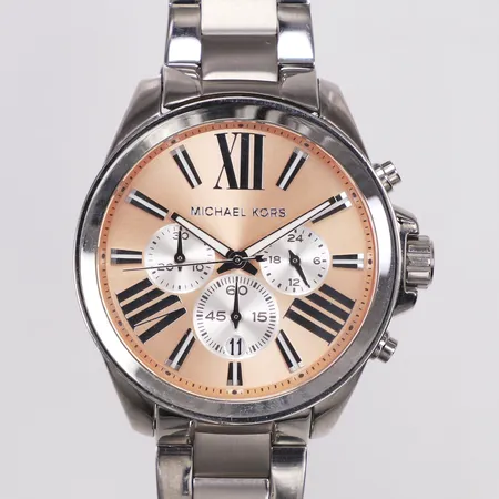 Damur, Michael Kors MK-5837, quartz, Ø42mm, rosa urtavla, kort länk ca 16cm, står still