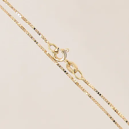 Kedja Venezia, längd 38cm, bredd 1mm, 18K Vikt: 2,4 g