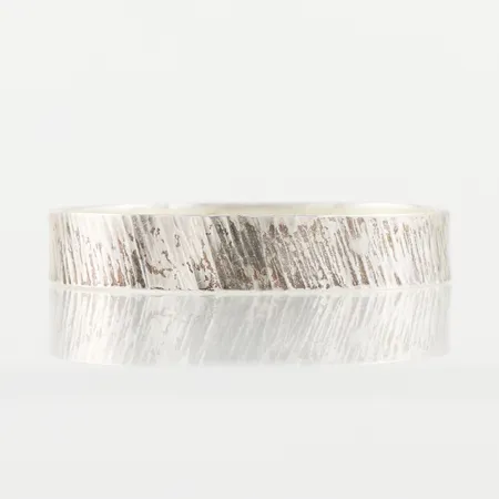 Armring, Guld & Silverateljén Schmidt & Co AB Hagfors (Karlstad), diameter ca 7 cm, silver. Vikt: 28 g