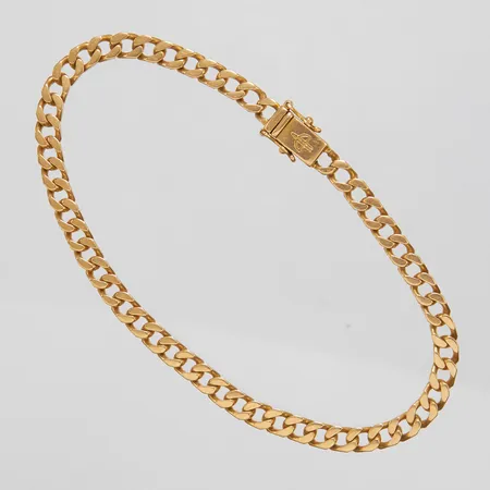 Armband, pansarlänk, längd: 23cm, bredd: 4,7mm, Balestra, 18K Vikt: 19,9 g