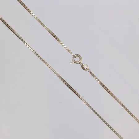 Kedja venezia, 51cm, bredd 1,5mm, lätt förgylld, silver 925/1000 Vikt: 6,8 g