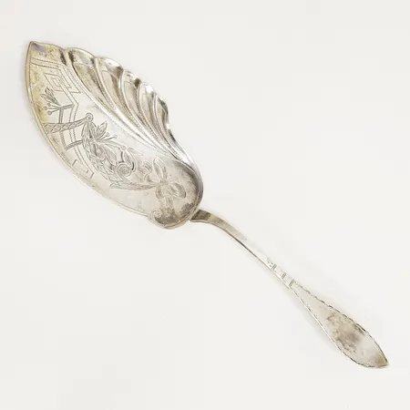 Tårtspade, längd: 27cm, K. Wikant, silver 830/1000 Vikt: 72,4 g