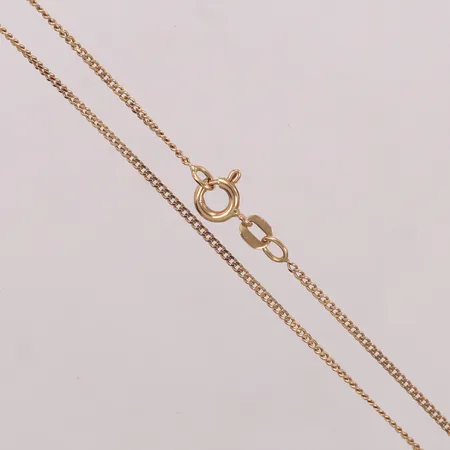 Kedja Pansar, längd 52cm, bredd 1,3mm, 18K  Vikt: 3,4 g