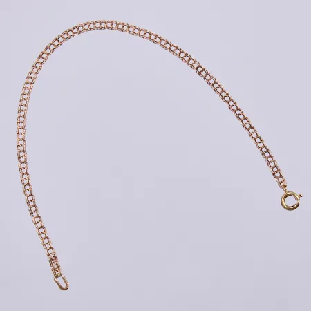 Armband Bismarck, längd: ca 18,5cm, bredd: ca 3mm, 18K Vikt: 2,1 g