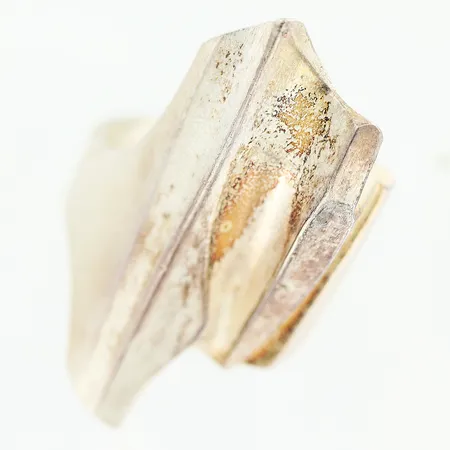 Ring, Lapponia, Shuttle, Björn Weckström, 1985, Finland, stl 18¾, bredd 4-33mm, silver 925/1000.  Vikt: 12 g