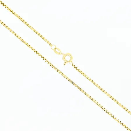 Kedja Venezia, 50,5cm, bredd 0,8mm, 18K. Vikt: 9,1 g