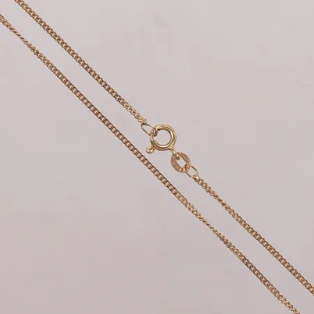 Kedja Pansar, längd 44cm, bredd 1,4mm, 18K  Vikt: 3,6 g