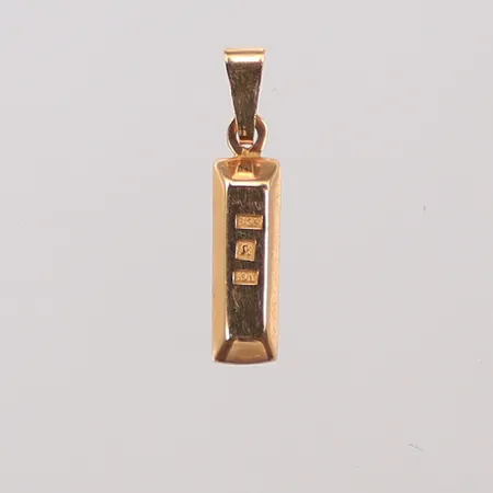 Hänge 22x4mm, 18K Vikt: 3,2 g