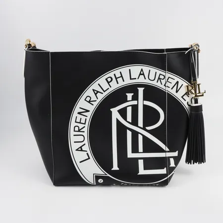 Väska Lauren Ralph Lauren , koläder, mått 24,1x15,2x30,5 cm, avtagbar axelrem, innerfack med dragkedja, innerfack 2st öppna, nummer på tag 0200010149 431837552 0121 Vikt: 0 g Skickas med postpaket.