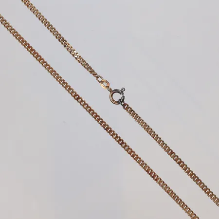 Kedja pansar, förgylld silver, 52cm bredd 2mm, Balestra, Silver 925/1000 Vikt: 10,6 g