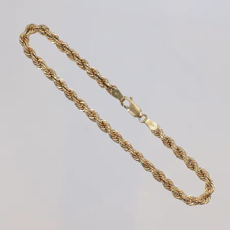 Armband Cordell, 21,5cm, bredd 4mm, GHA, 18K  Vikt: 5,4 g