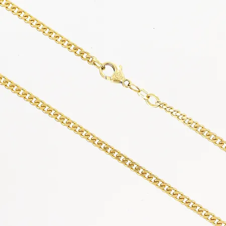 Kedja Pansar, 51,5cm, bredd 3mm, Balestra, 18K.  Vikt: 18,7 g