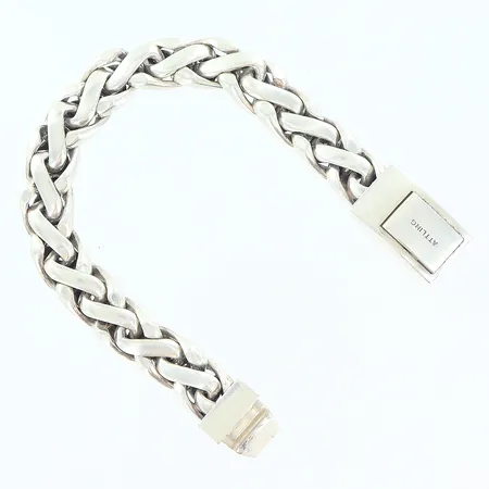 Armband, Efva Attling, Mojo Wide Bracelet, total längd 23cm, bredd 13mm, mindre repor och hack, 925/1000 silver  Vikt: 136,8 g