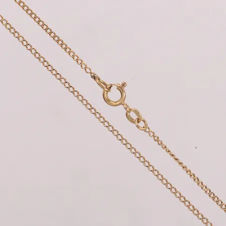 Kedja Pansar, längd 51cm, bredd 1,6mm, 18K  Vikt: 4,4 g