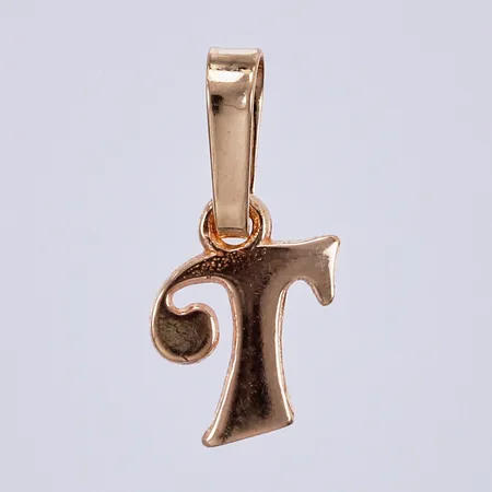 Hänge bokstav, längd: ca 1,2cm, bredd: ca 6mm, 18K Vikt: 0,2 g