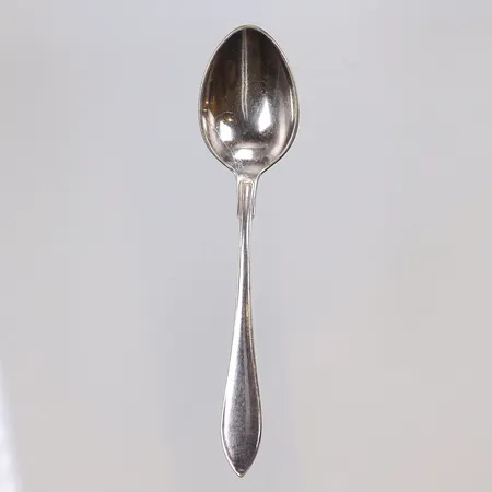 Kaffesked, längd 10,9cm, nysilver 