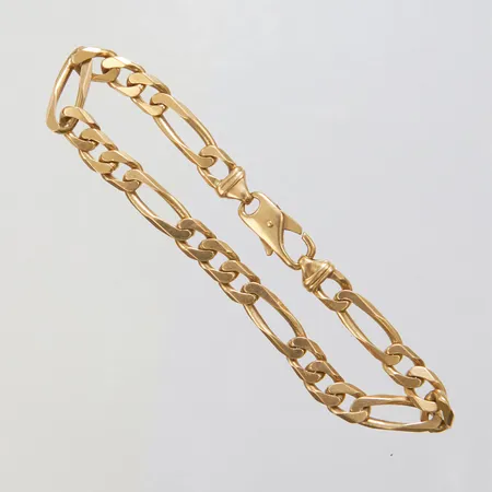 Armband, figaro, längd: 21,5cm, bredd: 6,7mm, 18K Vikt: 25,9 g