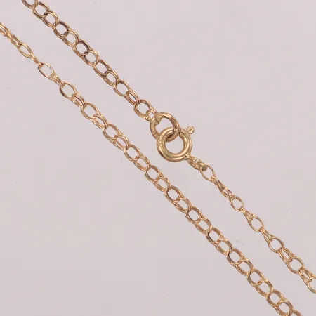 Vristlänk Bismarck, längd 27cm, bredd 2,3mm, 18K  Vikt: 1,9 g