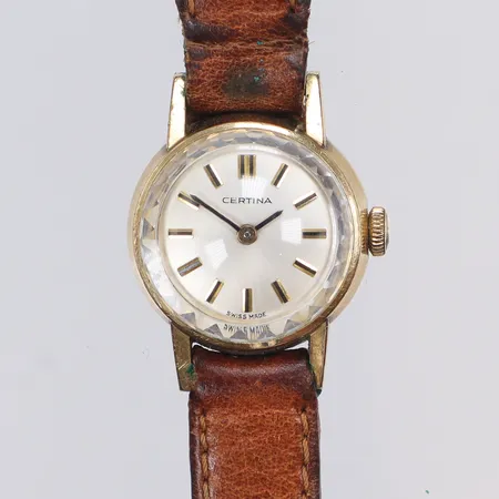 Damur Certina Ø17mm, manuell nr. 0806/906, siltet band, ej funktionstestad