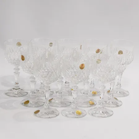 12 Vinglas, Höjd: 13,5cm, Cristallerie Zwiesel, Tyskland,  Skickas med paket.