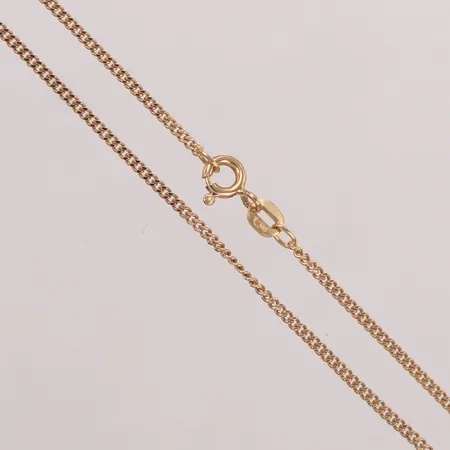 Kedja Pansar, längd 45,5cm, bredd 1,4mm, 18K Vikt: 3,7 g