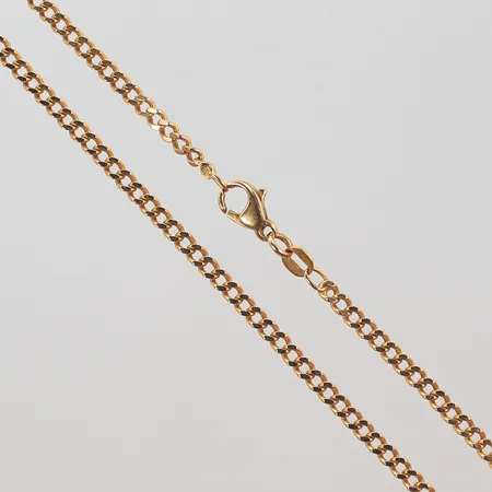 Halskedja Pansar, längd 47cm, bredd 3mm, 18K Vikt: 11,4 g