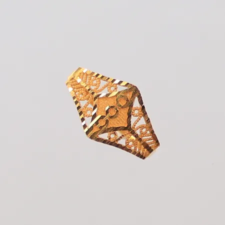 Ring, stl 16¾, 21K Vikt: 1 g