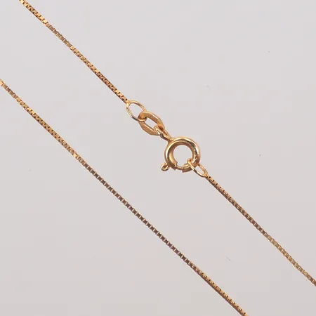 Halskedja Venezia, längd 50cm, bredd 1mm, 18K Vikt: 4,8 g