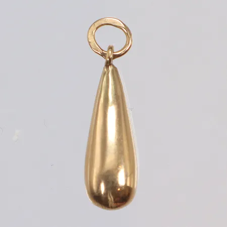 Hänge "Droppe"  20x5mm inklusive hängöglan, 18K Vikt: 0,6 g