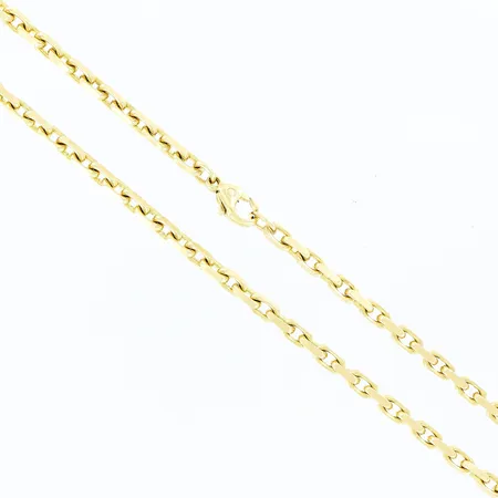 Kedja Ankar, 46,5cm, bredd 3,1mm, 14K. Vikt: 29,1 g