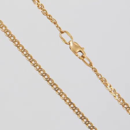 Kedja, längd: 51,7cm, bredd: 2,3mm, 14K Vikt: 4,4 g