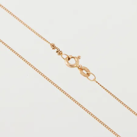 Collier Pansar, längd ca 43 cm, bredd 1 mm, 18k.OBS! Skickas tidigast 4/8 pga. semesterstängt. Vikt: 1,9 g