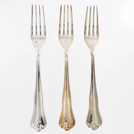 3 gafflar, modell Symfoni, ca 17cm, 830/1000 Vikt: 103,3 g