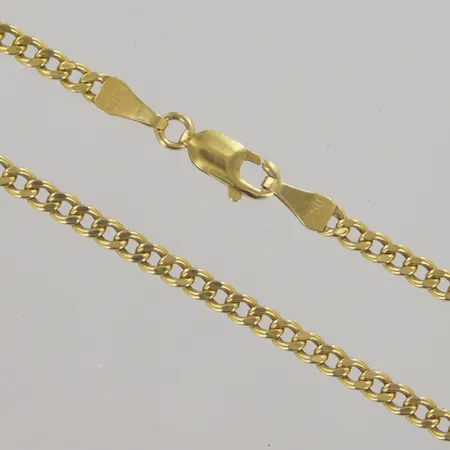 Halskedja pansar, längd 51,5 cm, bredd 2,8 mm, 18K Vikt: 7 g