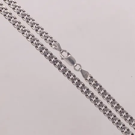 Kedja Pansar, längd 46cm, bredd 5,2mm, silver 925/1000 Vikt: 25,6 g