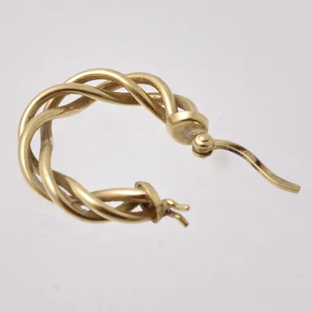 Defekt guld, 18K, vikt 1,22g.