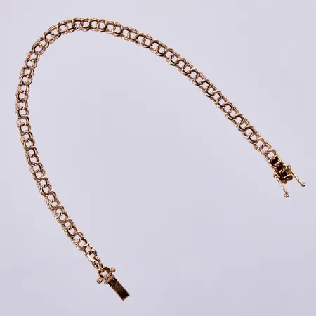Armband Bismarck, längd: ca 18cm, bredd: ca 4mm, 18K Vikt: 6,2 g