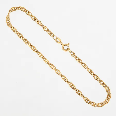 Armband Singapore 19cm, bredd: 2,8mm, 18K,  Vikt: 2,8 g