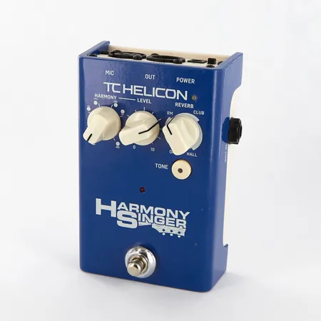 Effektpedal för sång, TC Helicon Harmony Singer, alla lampor lyser, alla knappar fungerar, i övrigt ej funktionstestad, bruksslitage 