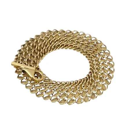 Armband, 14K guld, defekt Vikt: 6,4 g