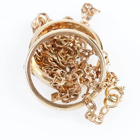 Diverse guld, 18k Vikt: 18 g