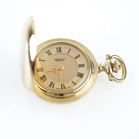 Fickur Uhlmann, ca 26mm, 18k, bruttovikt 19,1gr