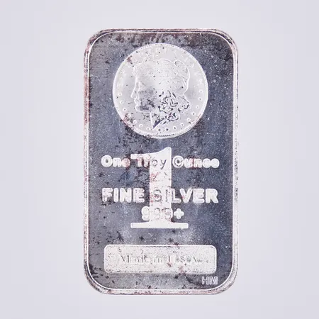 Tacka One Troy Ounce Made in U.S.A., silver 999/1000 Vikt: 31,1 g