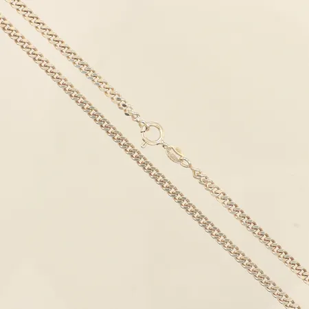 Kedja Pansar, längd 50,5cm, bredd 2,8mm, GHA, 925/1000 silver Vikt: 9,9 g