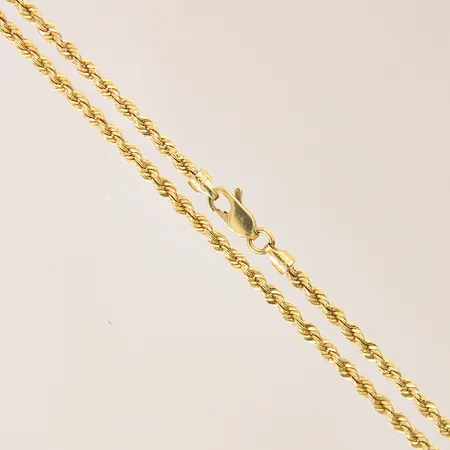Kedja Cordell, längd: 52cm, bredd: 1,9mm, 18K  Vikt: 3,5 g