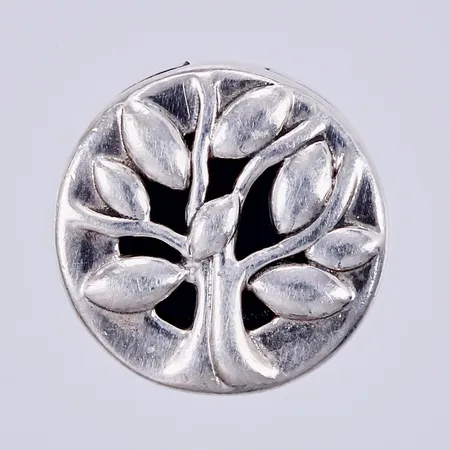 Berlock Pandora, Ø 10mm, bredd: ca 4mm, silver 925/1000 Vikt: 2,6 g