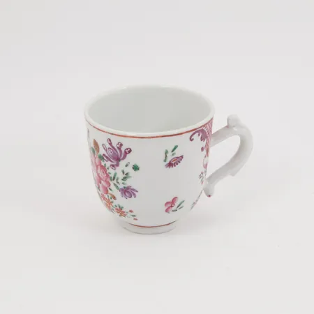 Kopp, höjd 6cm, porslin, Kina, bruksslitage
