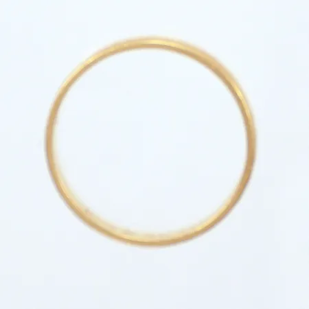 Ring, Ø19¾, gravyr, 18K  Vikt: 3,2 g